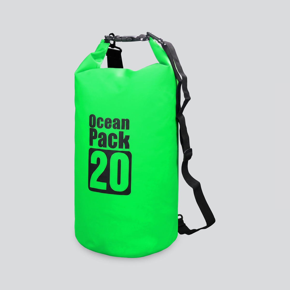 Sac de Voyage Étanche Ocean Pack en Vert 20L – vue 3 – Yokabag