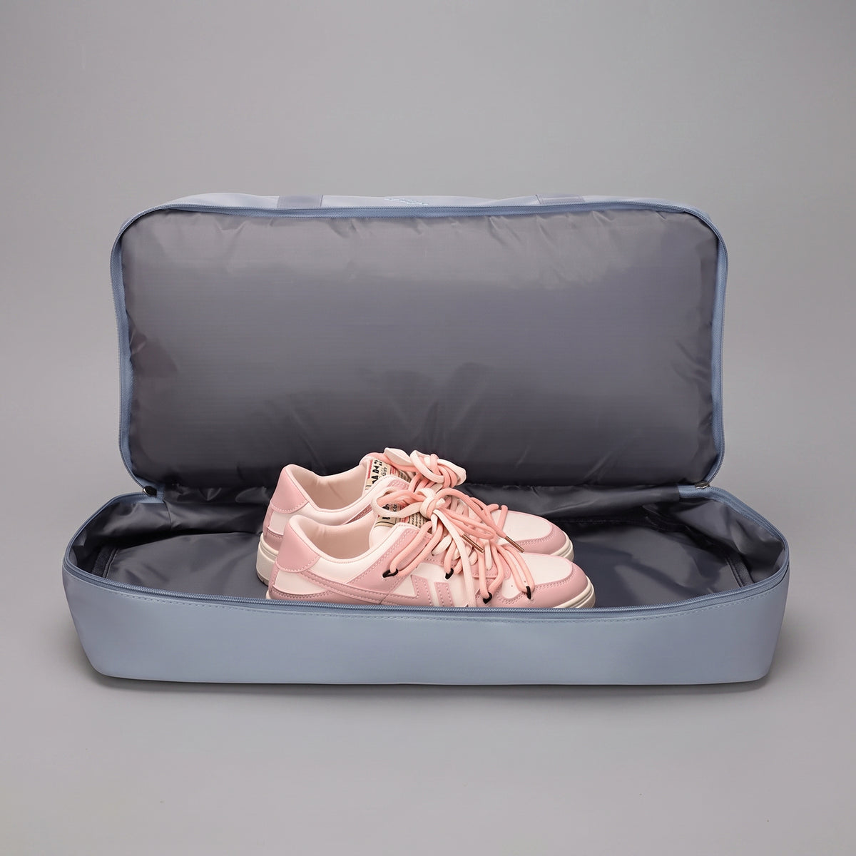 Sac de Voyage Femme Bleu Ciel avec Compartiment Chaussures – vue 3 – Yokabag