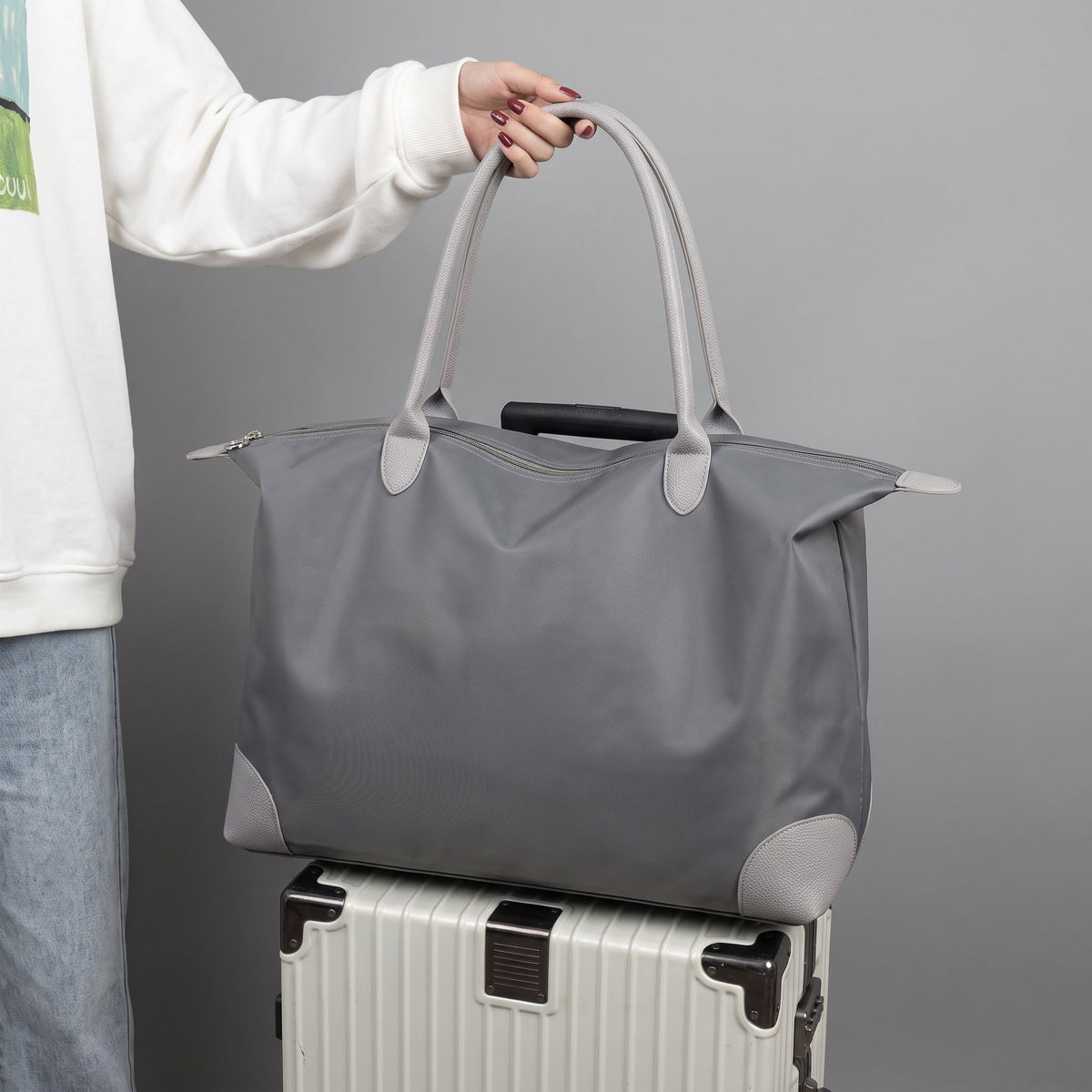 Sac de Voyage Femme - Style Grand Format Noir – vue 3 – Yokabag
