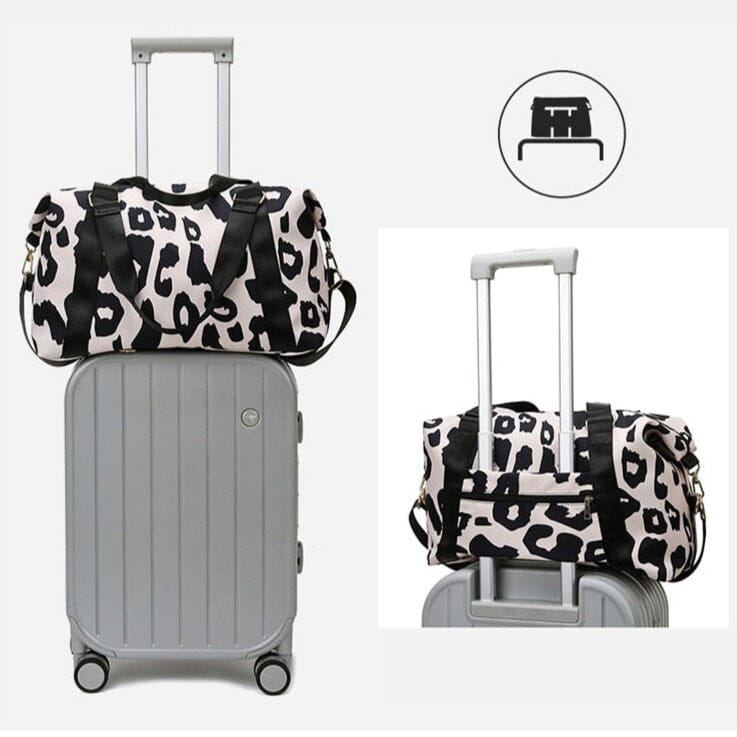 Sac de Voyage Femme - Léopard Safari – vue 3 – Yokabag