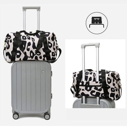 Sac de Voyage Femme - Léopard Safari – vue 3 – Yokabag