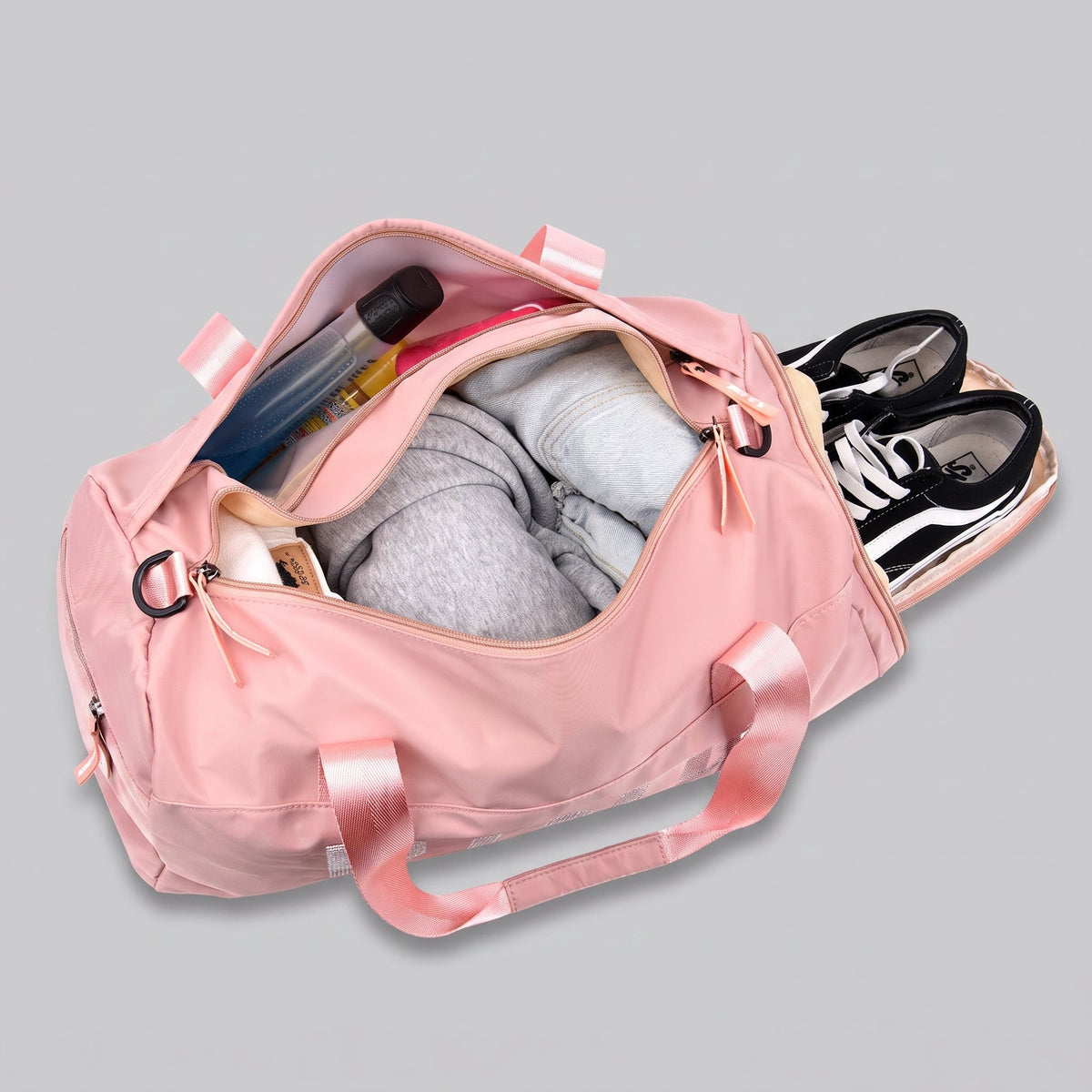 Sac de Voyage Femme - Pink Travel Noir – vue 2 – Yokabag