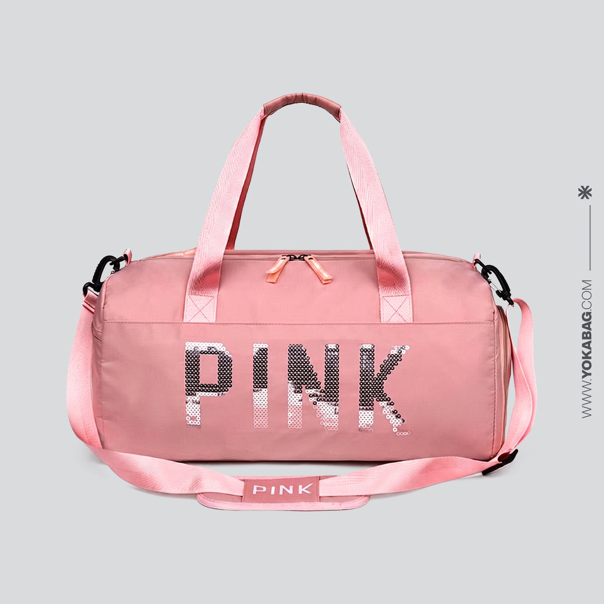 Sac de Voyage Femme - Pink Travel – vue 4 – Yokabag