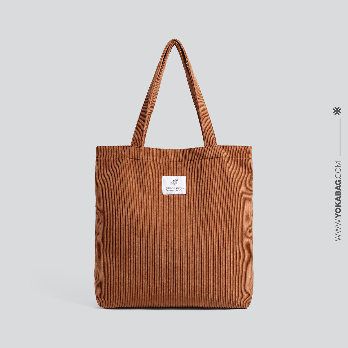 Sac de Voyage Femme en Velours Côtelé