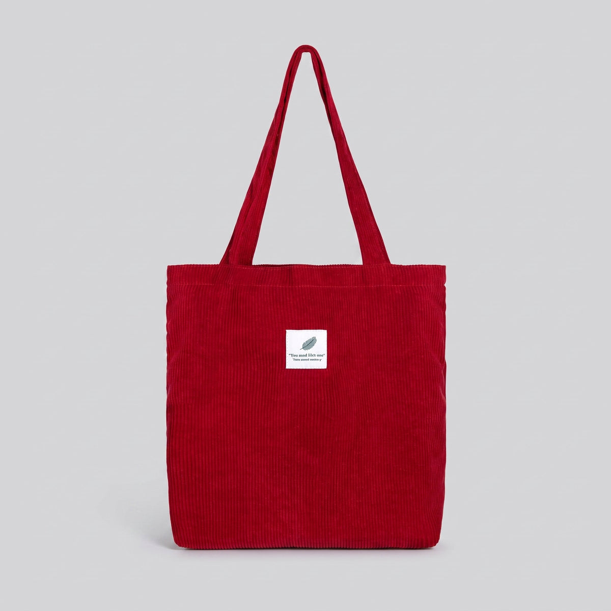 Sac de Voyage Femme en Velours Côtelé Bleu Marine – vue 5 – Yokabag