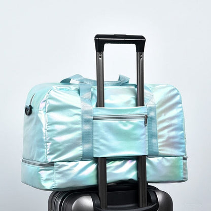 Sac de Voyage Féminin - Travel World Rose – vue 2 – Yokabag