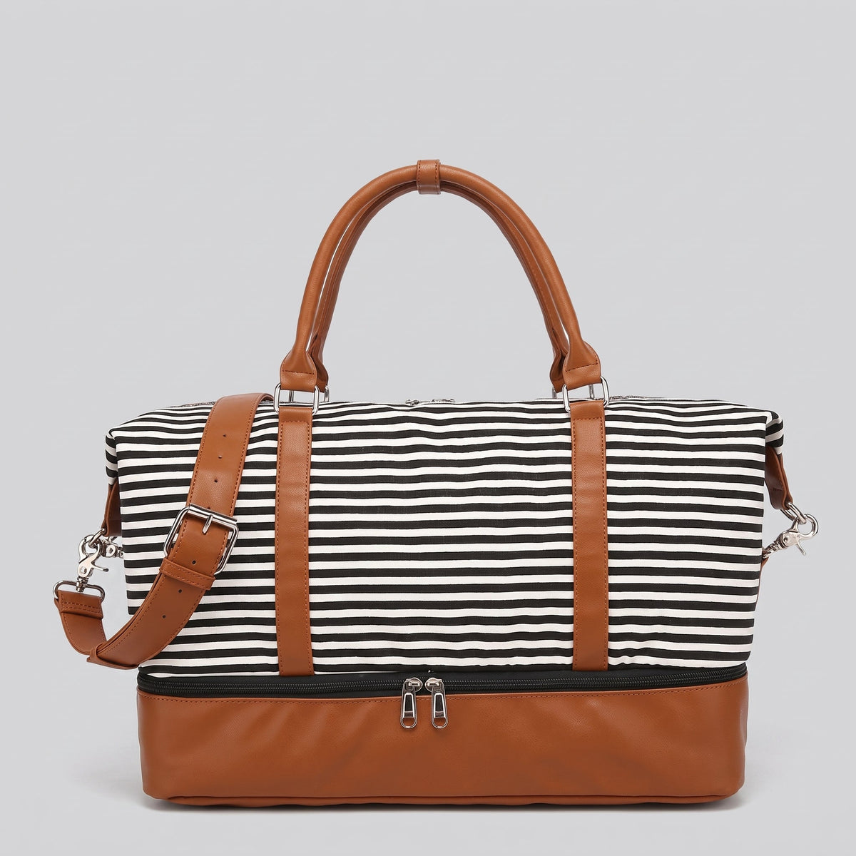 Sac de Voyage Femme Week-End - Rayures en Mer – vue 8 – Yokabag