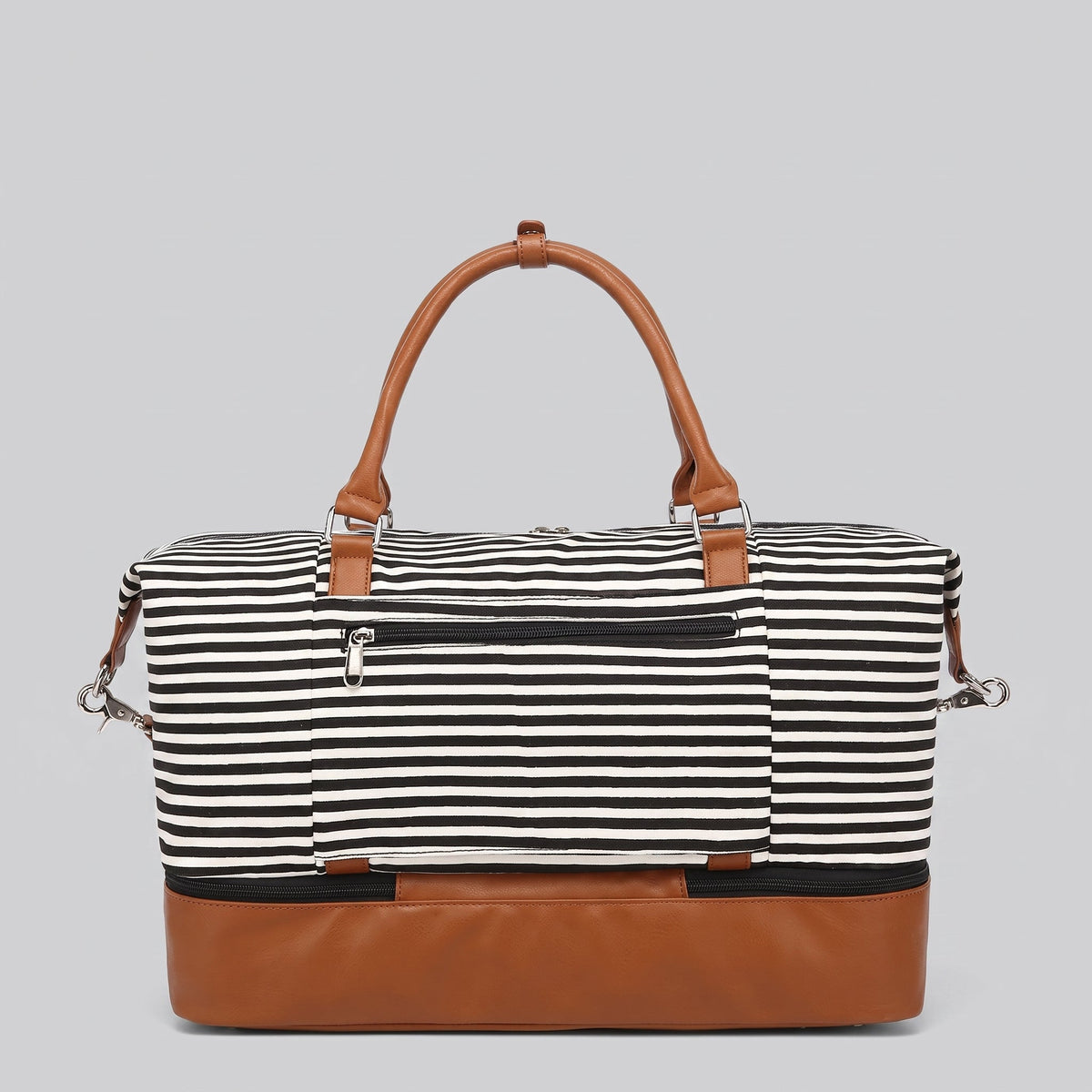 Sac de Voyage Femme Week-End - Rayures en Mer – vue 5 – Yokabag