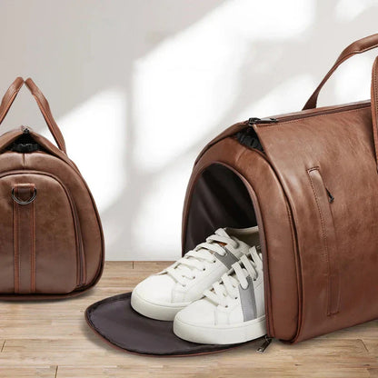 Sac de Voyage Personnalisé pour Week-End Rose Pêche – vue 4 – Yokabag