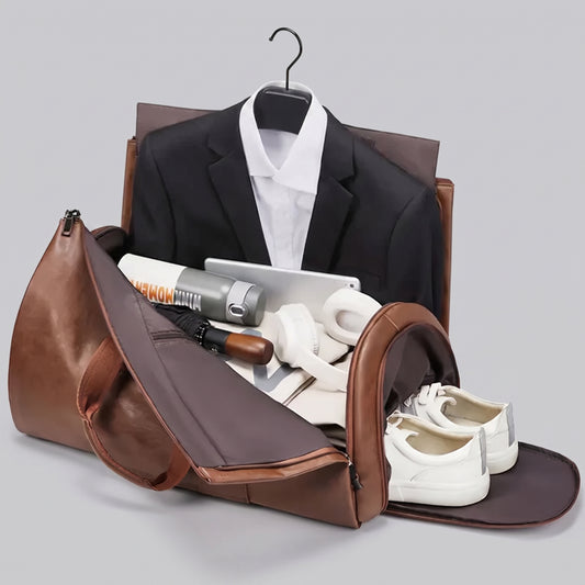 Sac de Voyage Personnalisé pour Week-End Noir – vue 2 – Yokabag
