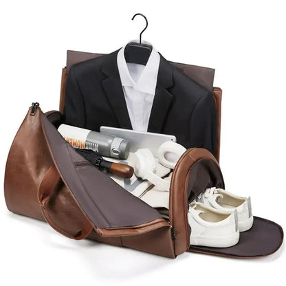 Sac de Voyage Personnalisé pour Week-End Noir – vue 2 – Yokabag