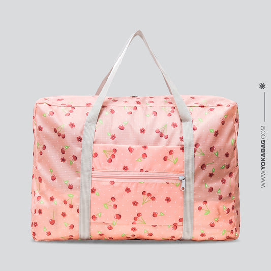Sac de Voyage Pliable Cerises - Découvrez votre prochain compagnon de voyage
