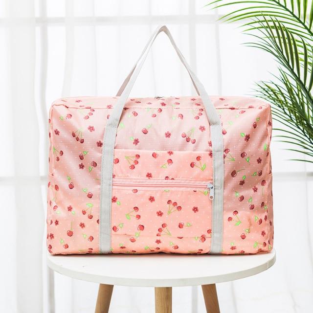 Sac de Voyage Pliable Cerises - Découvrez votre prochain compagnon de voyage
