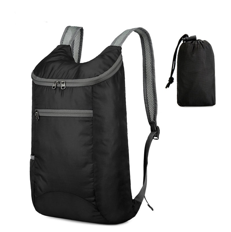 Sac à Dos Pliable pour Voyage Compact Bleu Ciel – vue 2 – Yokabag