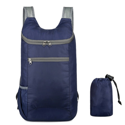 Sac à Dos Pliable pour Voyage Compact Vert – vue 5 – Yokabag