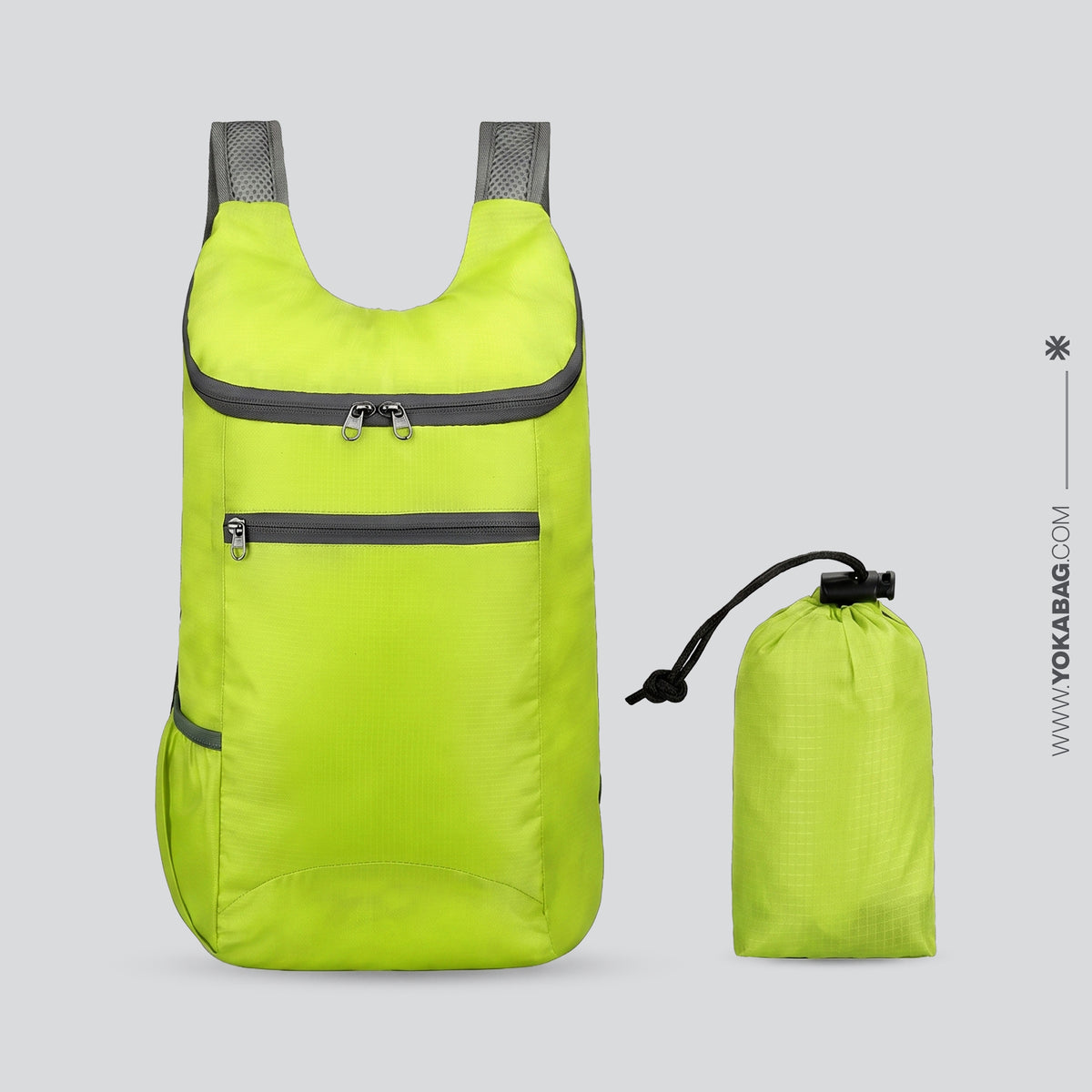 Sac à Dos Pliable pour Voyage Compact – vue 9 – Yokabag