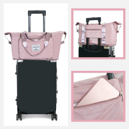Sac de Voyage Pliable et Extensible Violet – vue 6 – Yokabag