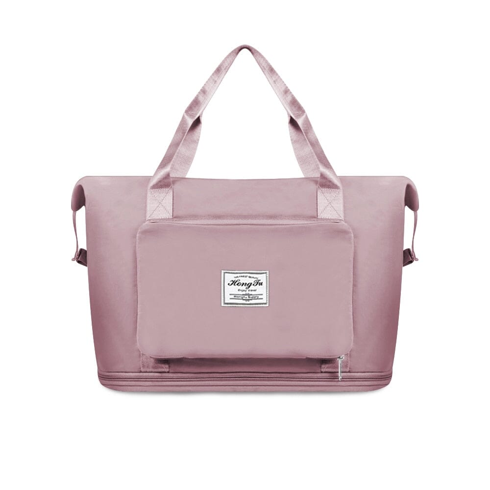 Sac de Voyage Pliable et Extensible Fuchsia – vue 7 – Yokabag