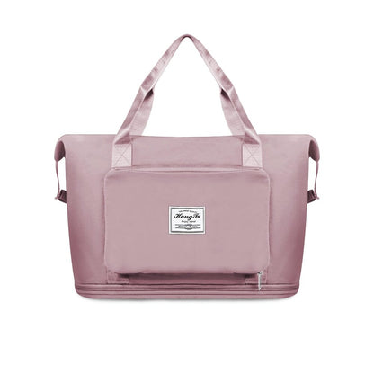 Sac de Voyage Pliable et Extensible Fuchsia – vue 7 – Yokabag