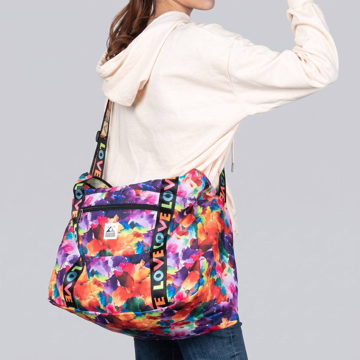 Sac de Voyage Pliable - Voyagez avec Amour – vue 4 – Yokabag