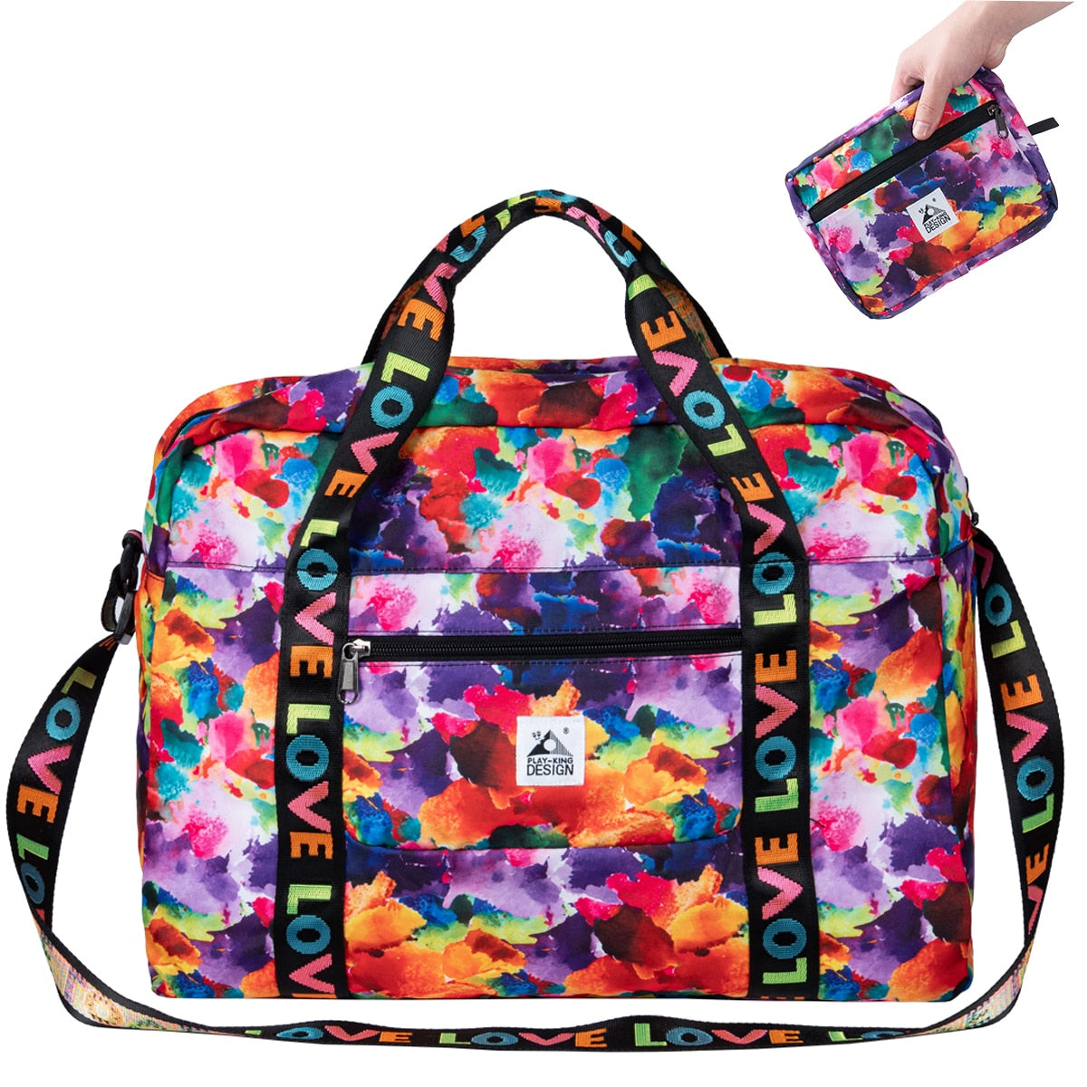 Sac de Voyage Pliable - Voyagez avec Amour