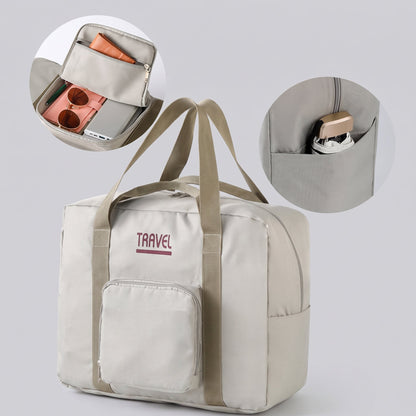 Sac de Voyage Pliable Noir – vue 2 – Yokabag
