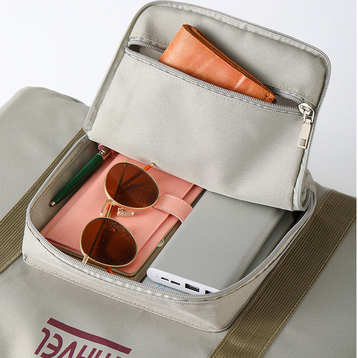 Sac de Voyage Pliable Gris – vue 4 – Yokabag