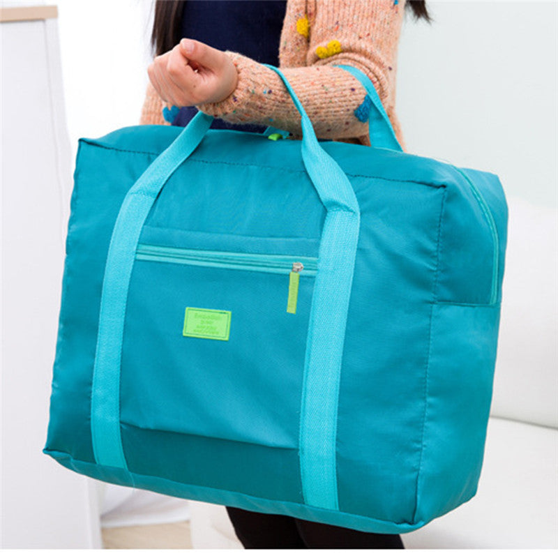 Sac de Voyage Pliable - Traveler's Journey Noir – vue 2 – Yokabag