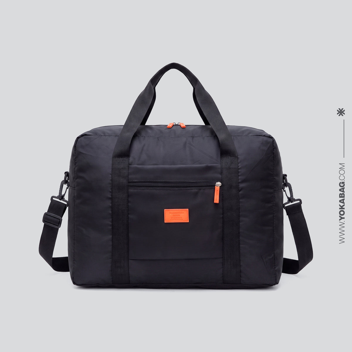 Sac de Voyage Pliable - Traveler's Journey Violet – vue 4 – Yokabag