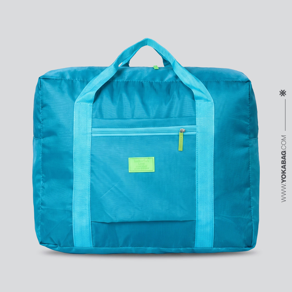 Sac de Voyage Pliable - Traveler's Journey Bleu Marine – vue 3 – Yokabag