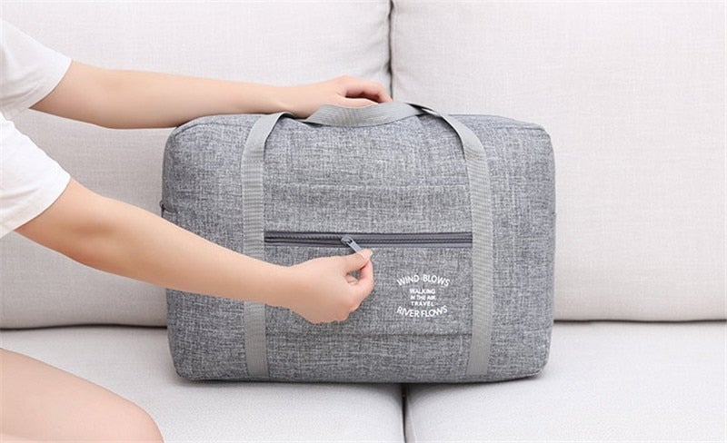 Sac de Voyage Pliable - Exploration au Vent et à l'Écume – vue 8 – Yokabag