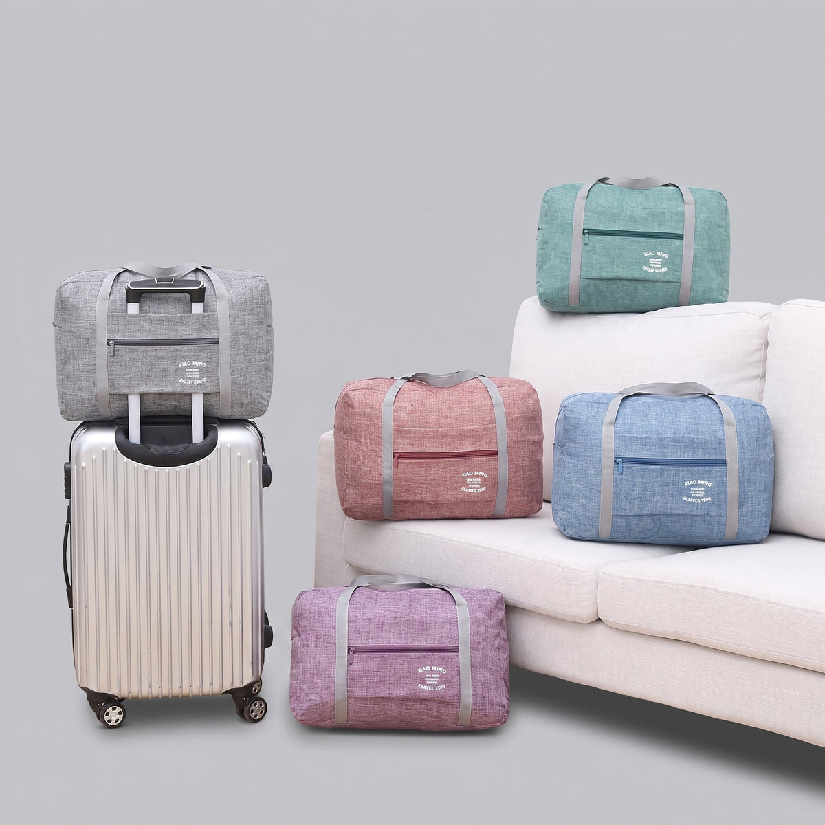 Sac de Voyage Pliable - Exploration au Vent et à l'Écume – vue 7 – Yokabag