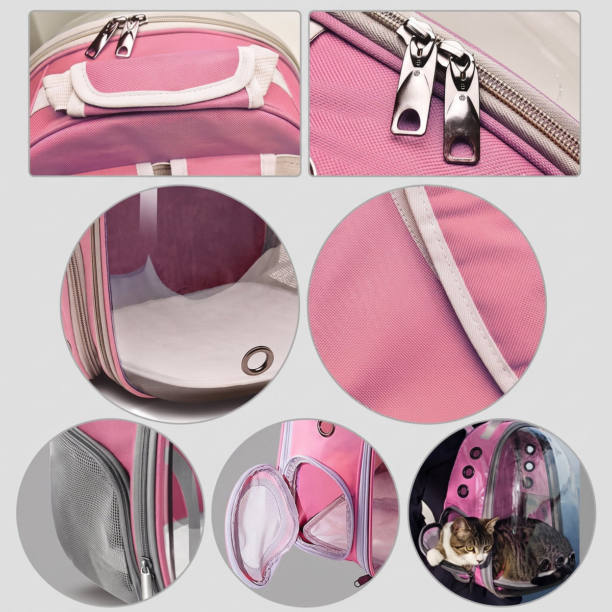 Sac de Voyage Chat - La Grande Aventure – vue 5 – Yokabag