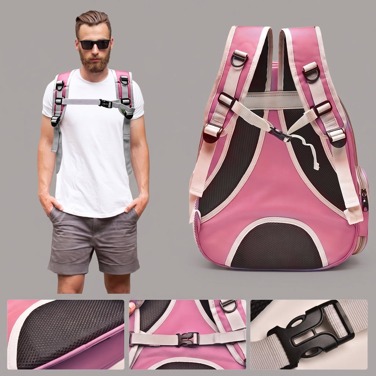 Sac de Voyage Chat - La Grande Aventure – vue 6 – Yokabag