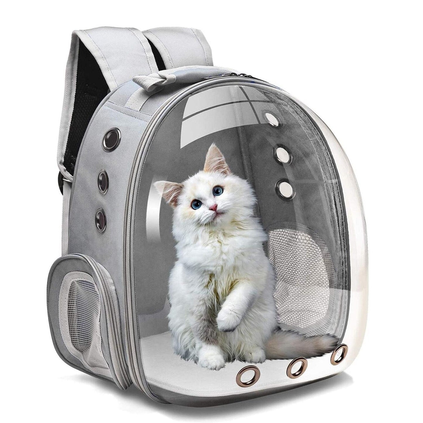 Sac de Voyage Chat - La Grande Aventure Gris – vue 2 – Yokabag