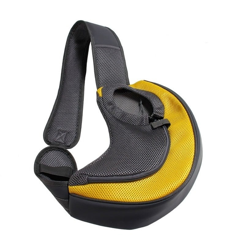 Sac de Voyage pour Chien - Bandoulière Confort 100% Voyage Rouge – vue 6 – Yokabag