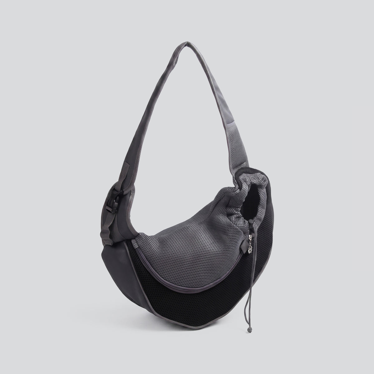 Sac de Voyage pour Chien - Bandoulière Confort 100% Voyage Noir – vue 4 – Yokabag