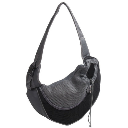 Sac de Voyage pour Chien - Bandoulière Confort 100% Voyage Noir – vue 4 – Yokabag