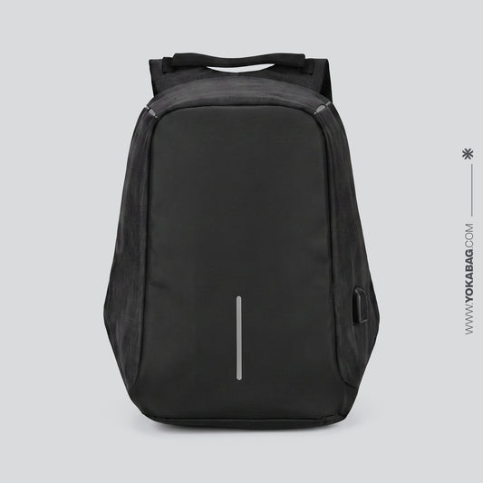 Sac de Voyage pour Ordinateur Portable Travel Light Noir – vue 2 – Yokabag