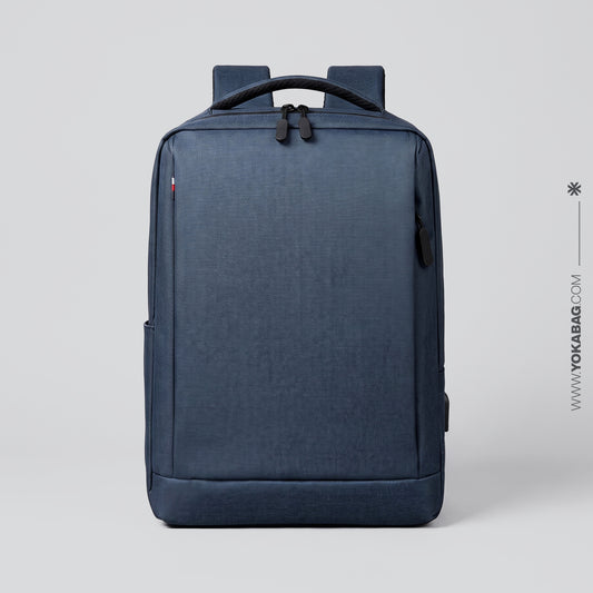 Sac de Voyage pour Ordinateur Portable - Bleu Marine – vue 2 – Yokabag