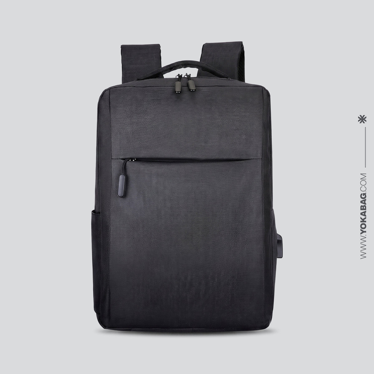 Sac de Voyage pour Ordinateur Portable- Noir – vue 3 – Yokabag