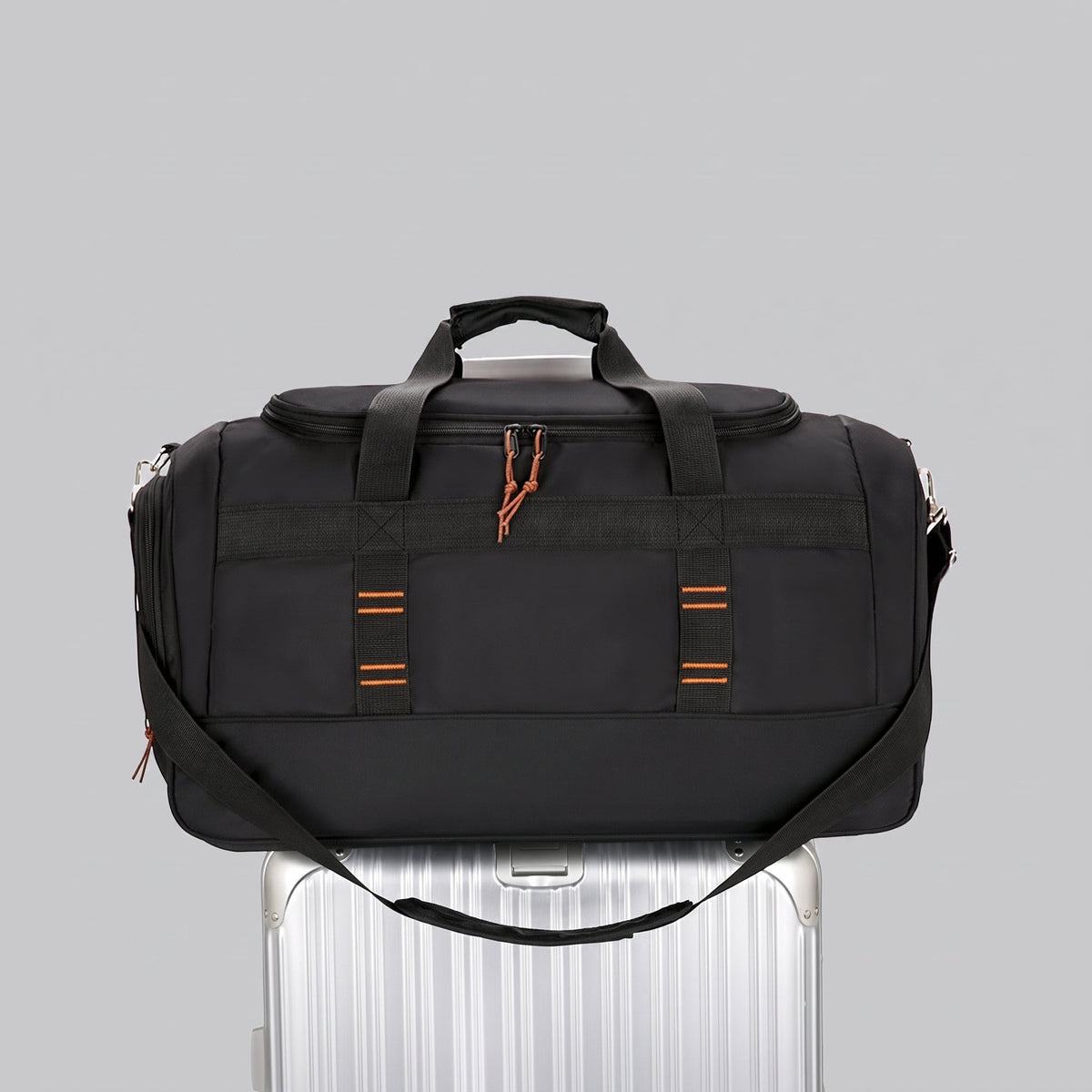 Sac de Voyage Souple avec Compartiment Chaussures Bleu – vue 2 – Yokabag