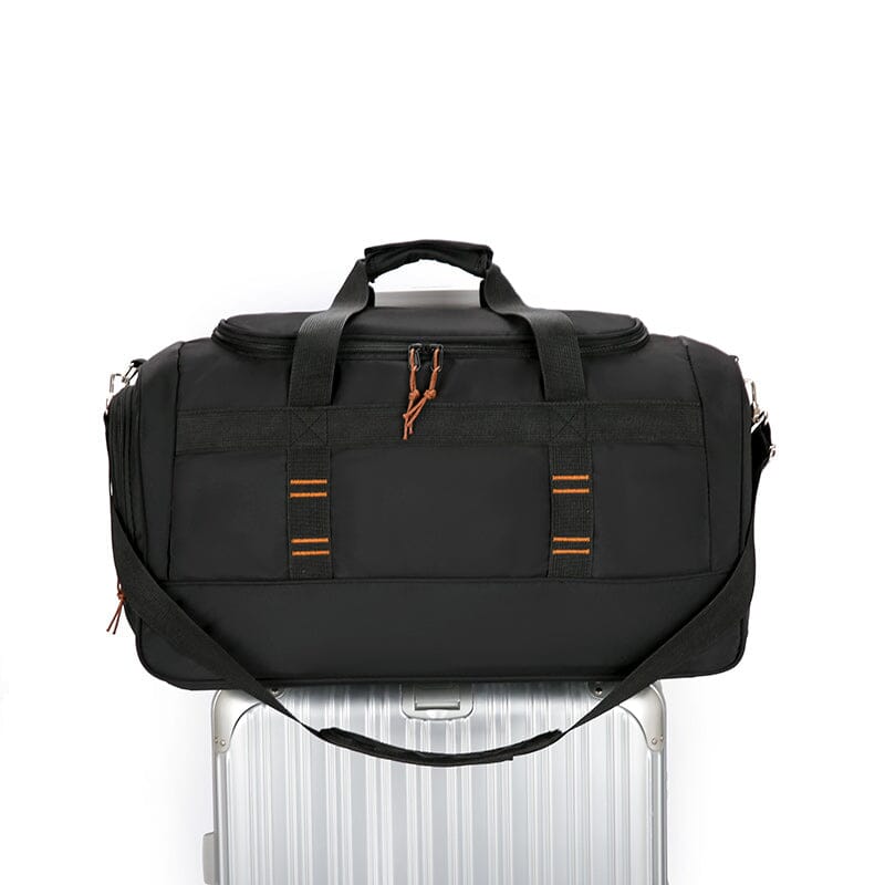 Sac de Voyage Souple avec Compartiment Chaussures Bleu – vue 2 – Yokabag