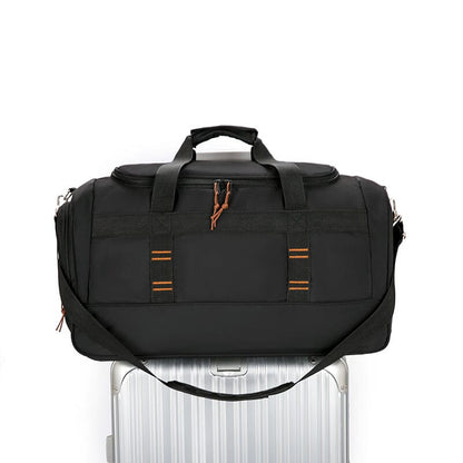Sac de Voyage Souple avec Compartiment Chaussures Bleu – vue 2 – Yokabag