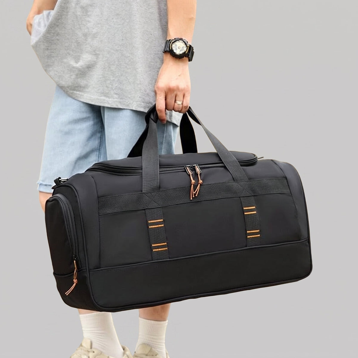 Sac de Voyage Souple avec Compartiment Chaussures – vue 4 – Yokabag