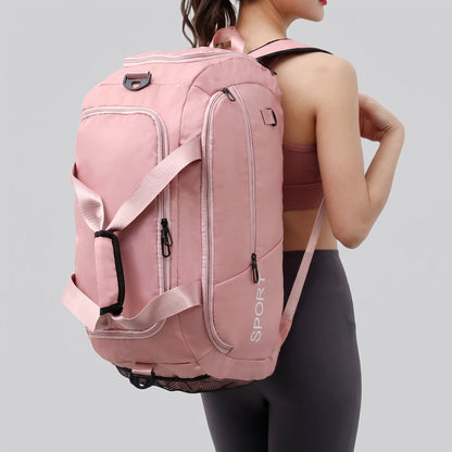 Sac de Voyage Sport pour Femme Noir – vue 3 – Yokabag