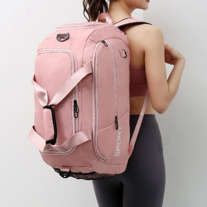 Sac de Voyage Sport pour Femme Noir – vue 3 – Yokabag