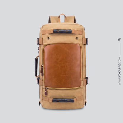 Sac à Dos de Voyage Vintage - Explorateur (Convertible)