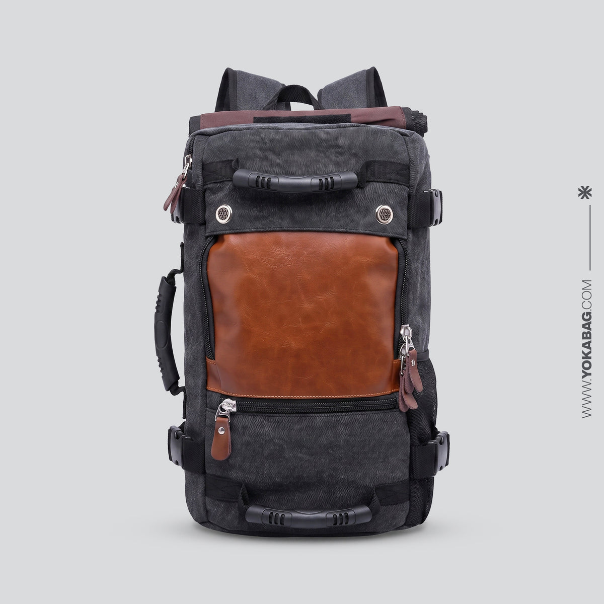 Sac à Dos de Voyage Vintage - Explorateur (Convertible) – vue 7 – Yokabag
