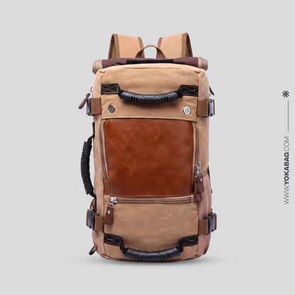 Sac à Dos de Voyage Vintage - Explorateur (Convertible) – vue 5 – Yokabag